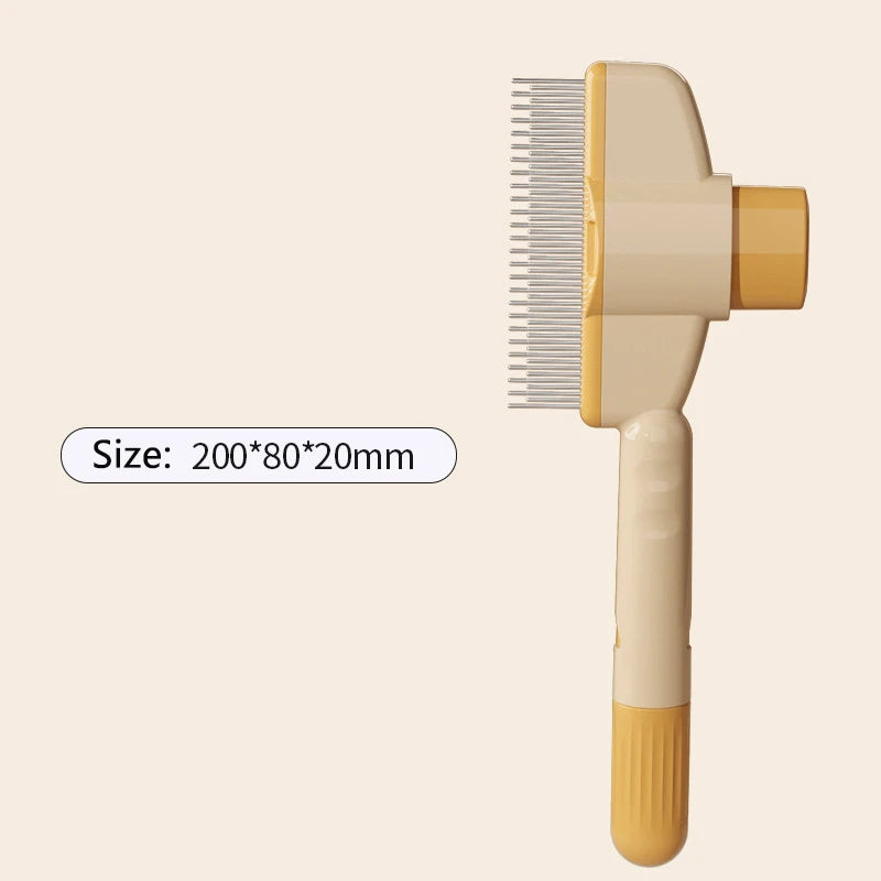 Professional Flea Comb for Cats & Dogs – Grooming Tool for Floating Hair & Pest Removal | Pet Hair Cleaning & Grooming Brush