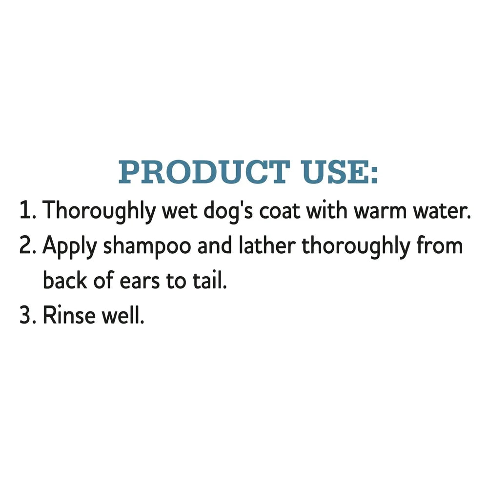 4-in-1 Dog Shampoo – Coconut Vanilla, Moisturizing, Odor Control, Shedding Reduction & Skin Relief, Natural & Cruelty-Free