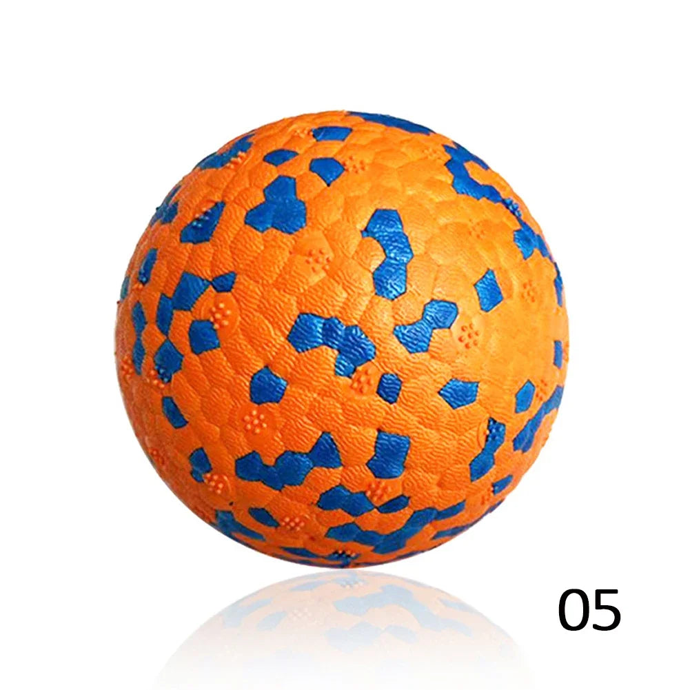 EPTU Rubber Dog Ball – High Elastic Bite-Resistant Chew & Fetch Toy, Interactive Flying Ball for Dogs