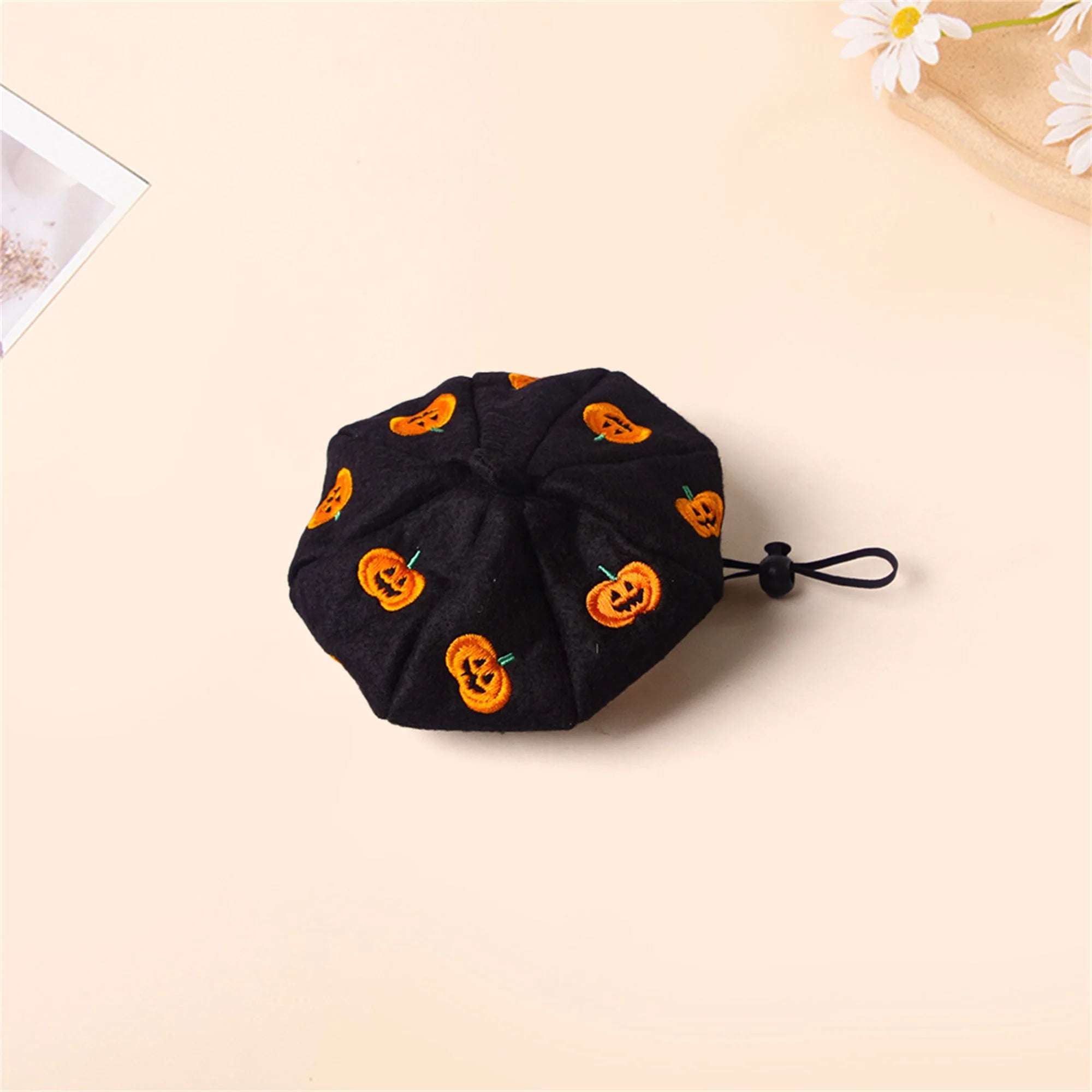 Halloween Witch Hat for Pets – Adjustable Costume Accessory for Dogs & Cats