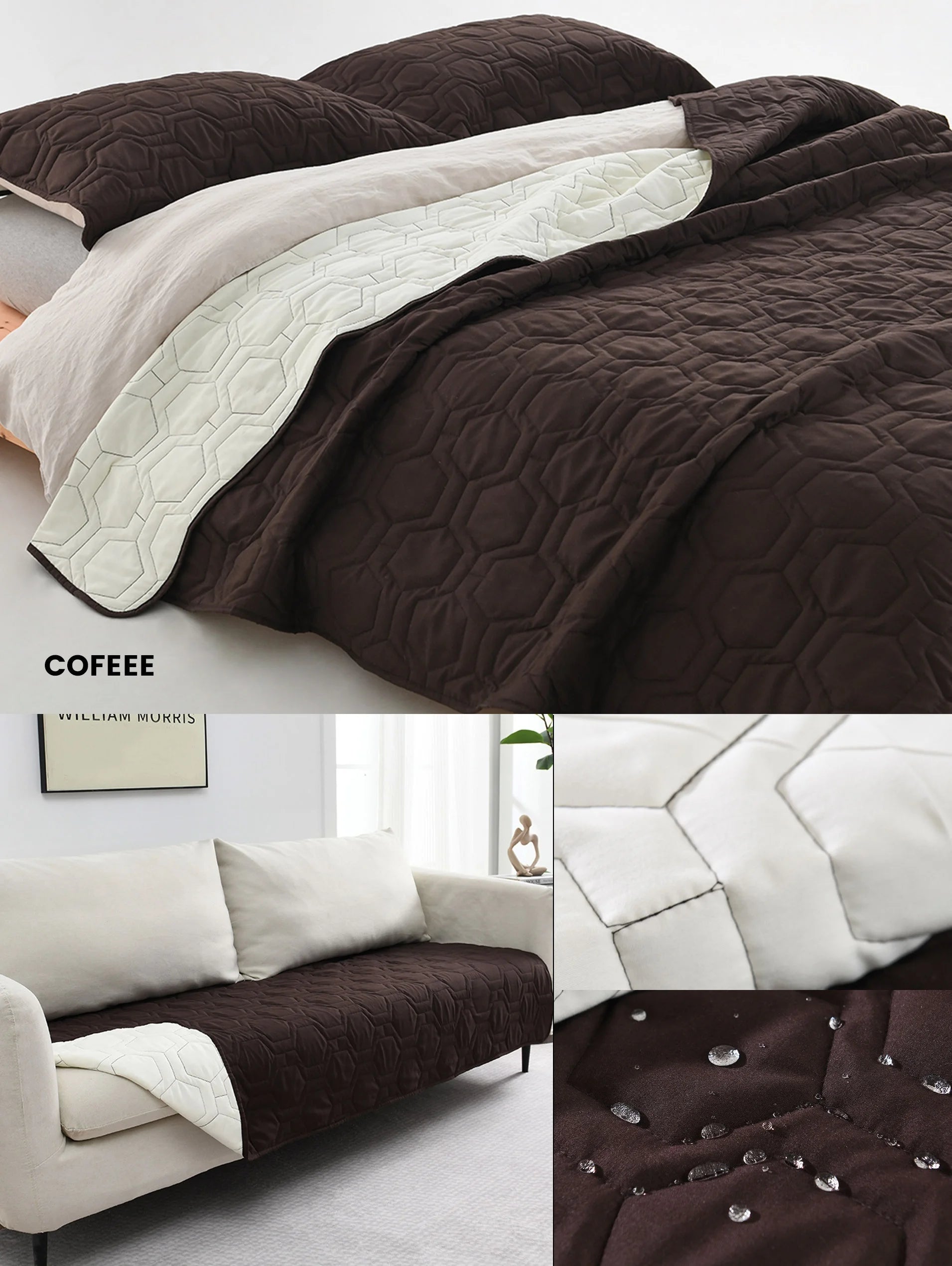 1PC Dog Bed Cover & Pet Blanket β Waterproof Sofa Mat & Car Protector for Dogs and Cats