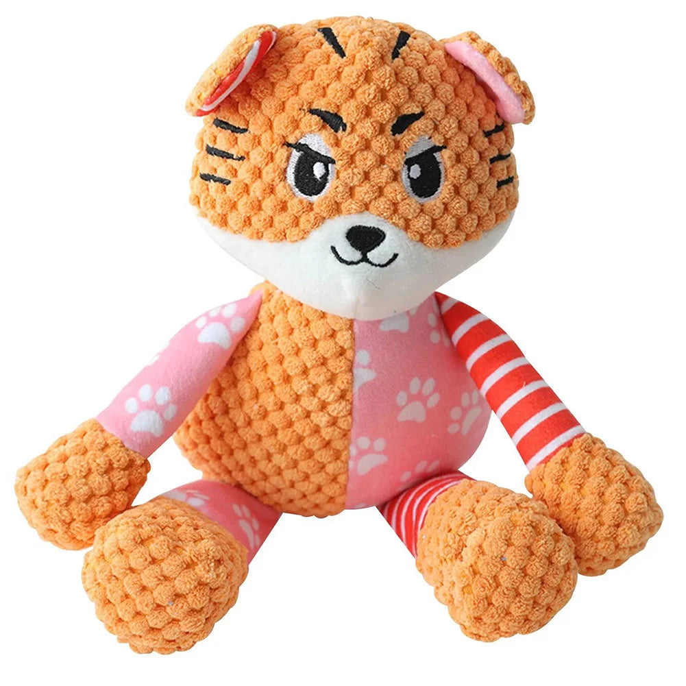 Squeaky Dog Plush Toy – Soft Plush Toy for Small, Medium & Large Dogs | Fun, Durable, and Interactive Puppy Toy