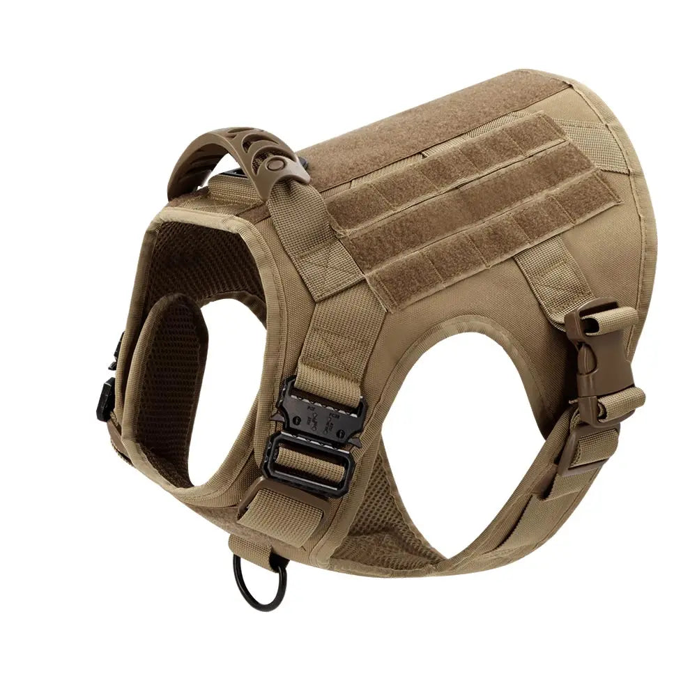 Large Dog Harness & Leash Set – Training Vest for German Shepherds, Malinois & Big Dogs