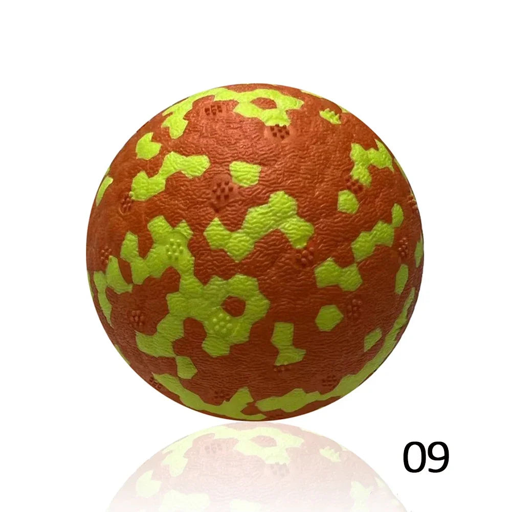EPTU Rubber Dog Ball – High Elastic Bite-Resistant Chew & Fetch Toy, Interactive Flying Ball for Dogs
