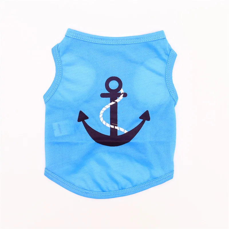 Security Dog Vest – Summer Pet T-Shirt for Small Dogs and Cats