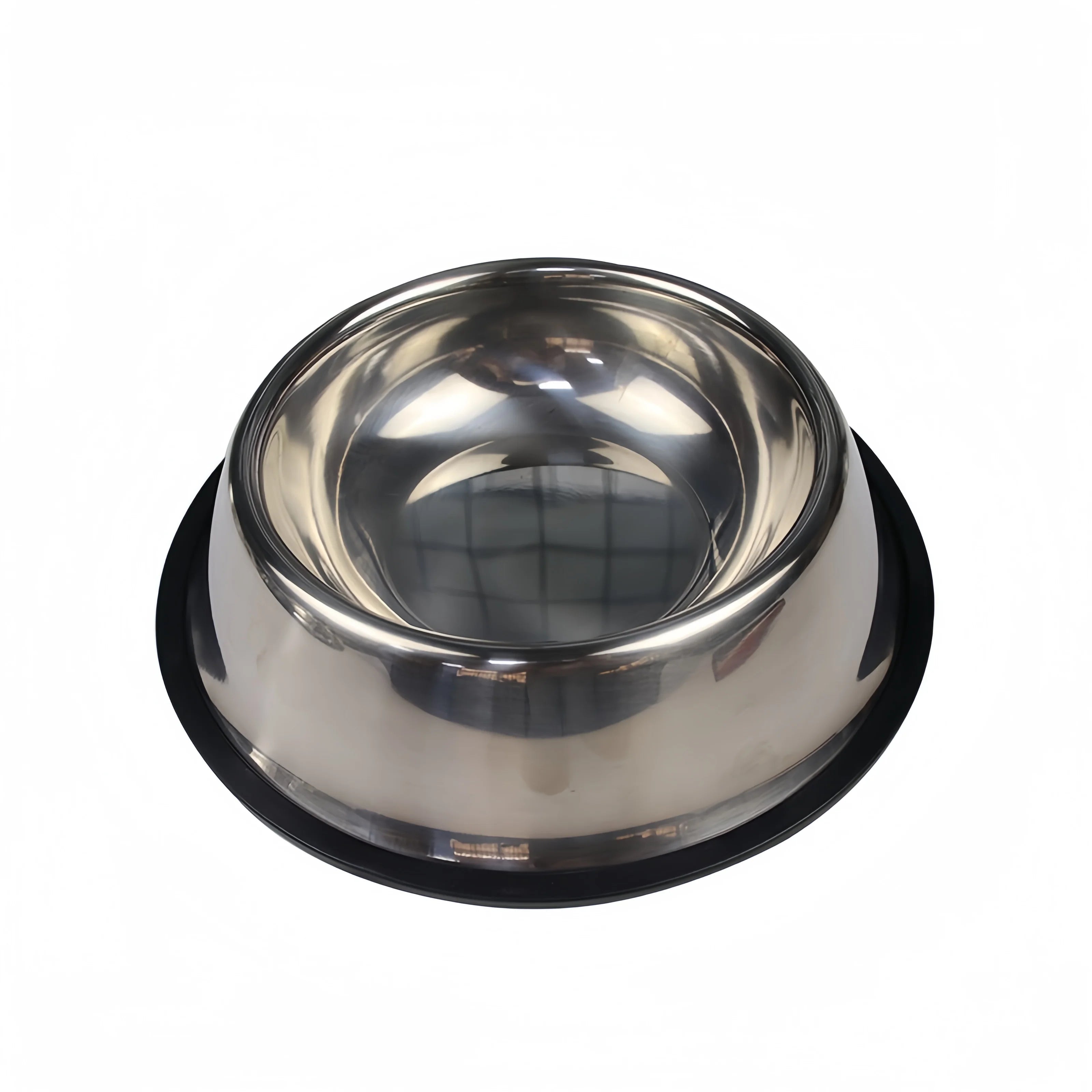 Stainless Steel Pet Bowl – Durable Feeding & Water Dish for Dogs & Cats (6 Sizes)