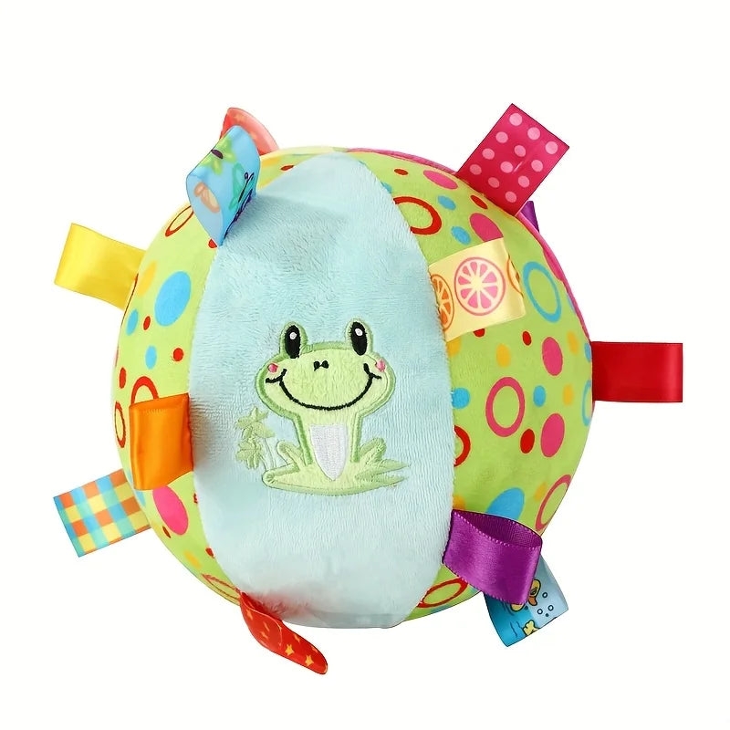 Interactive Ball Dog Toy – Aggressive Chewing, Training, Stress Relief, Bite-Resistant with Plush Handle