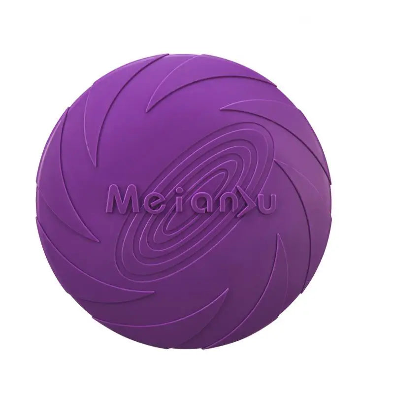 OUZEY Bite-Resistant Flying Disc Toy – Durable Interactive Dog Toy for Outdoor Training & Play