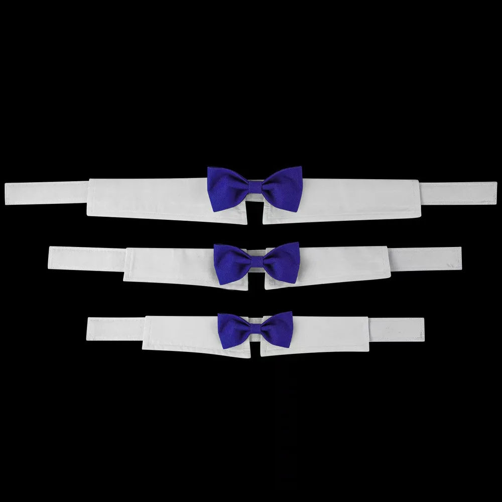 Sucado Adjustable Formal Necktie Tuxedo Bow Tie Collar – Elegant Pet Accessory for Dogs & Cats (Wedding, Holiday, Party)