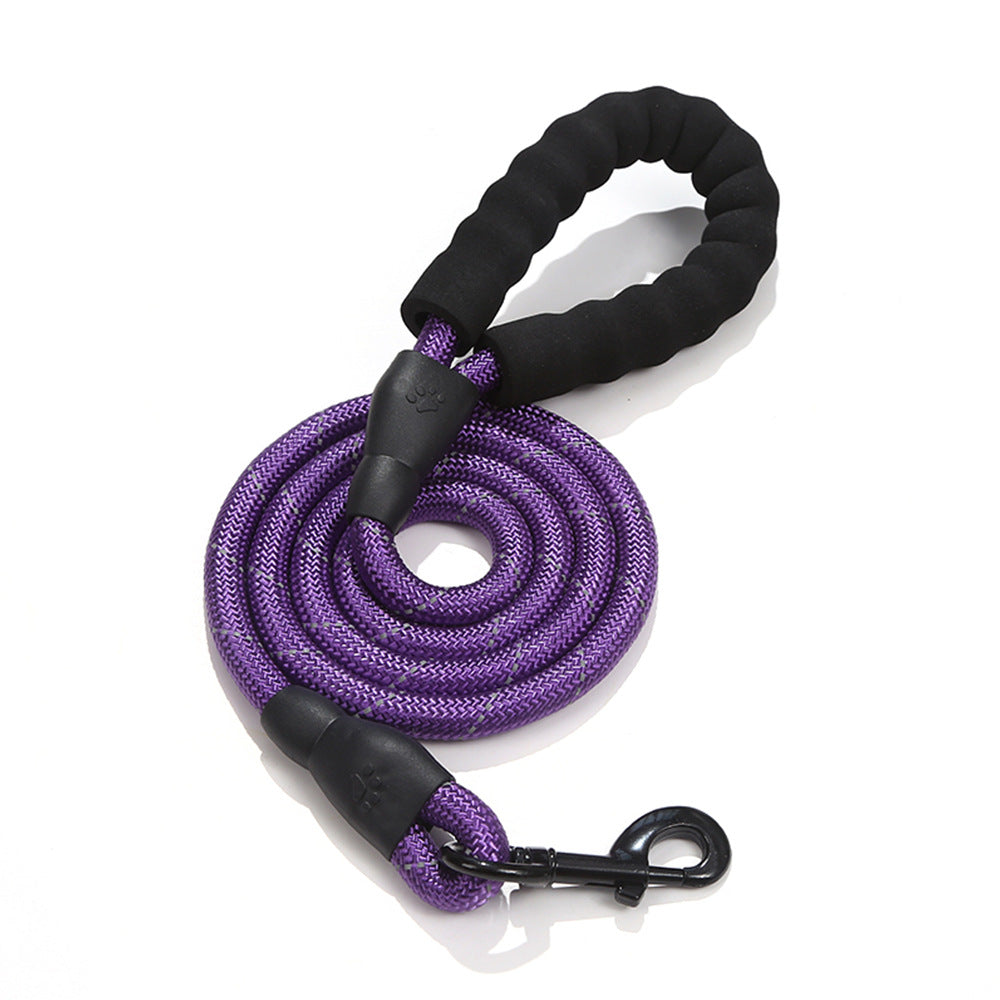 Strong Reflective Dog Leash – Heavy-Duty Pet Leash for Small, Medium & Large Dogs