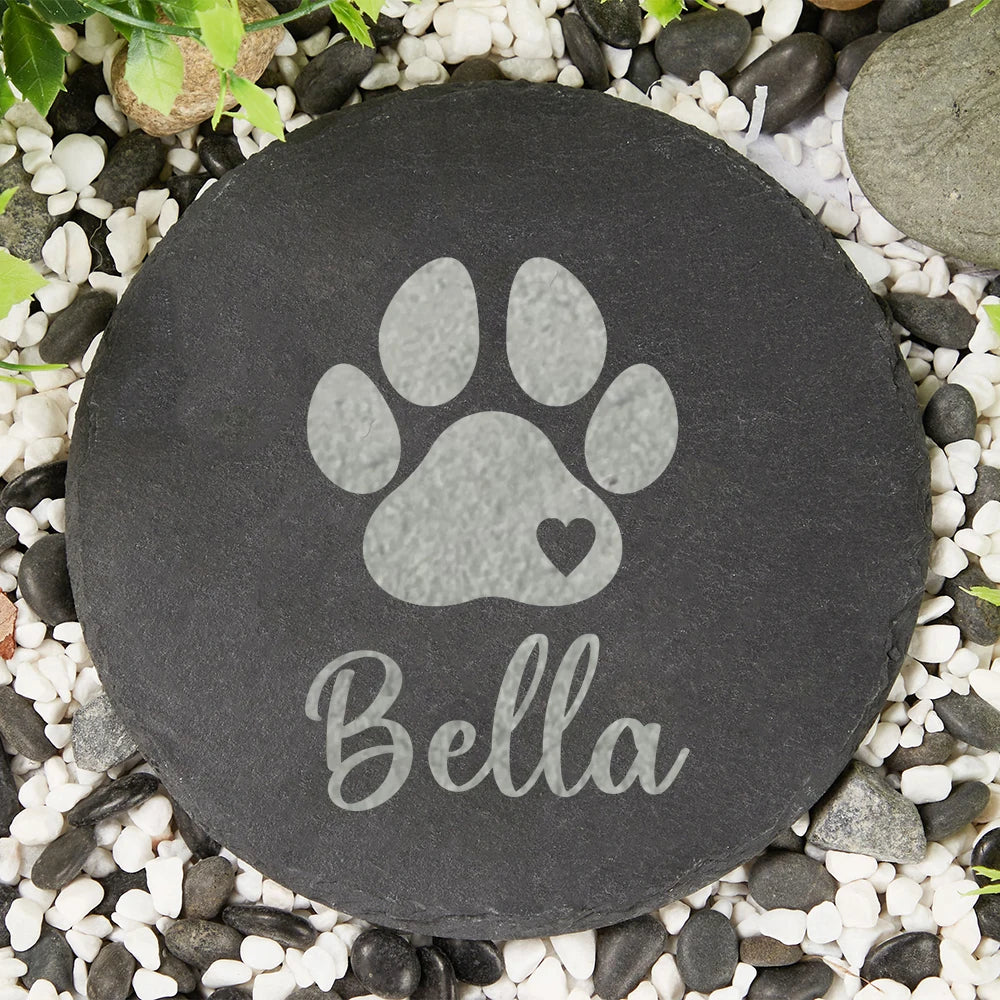 Dog Memorial Garden Stone – Pet Loss Bereavement Gift & Grave Marker for Dogs