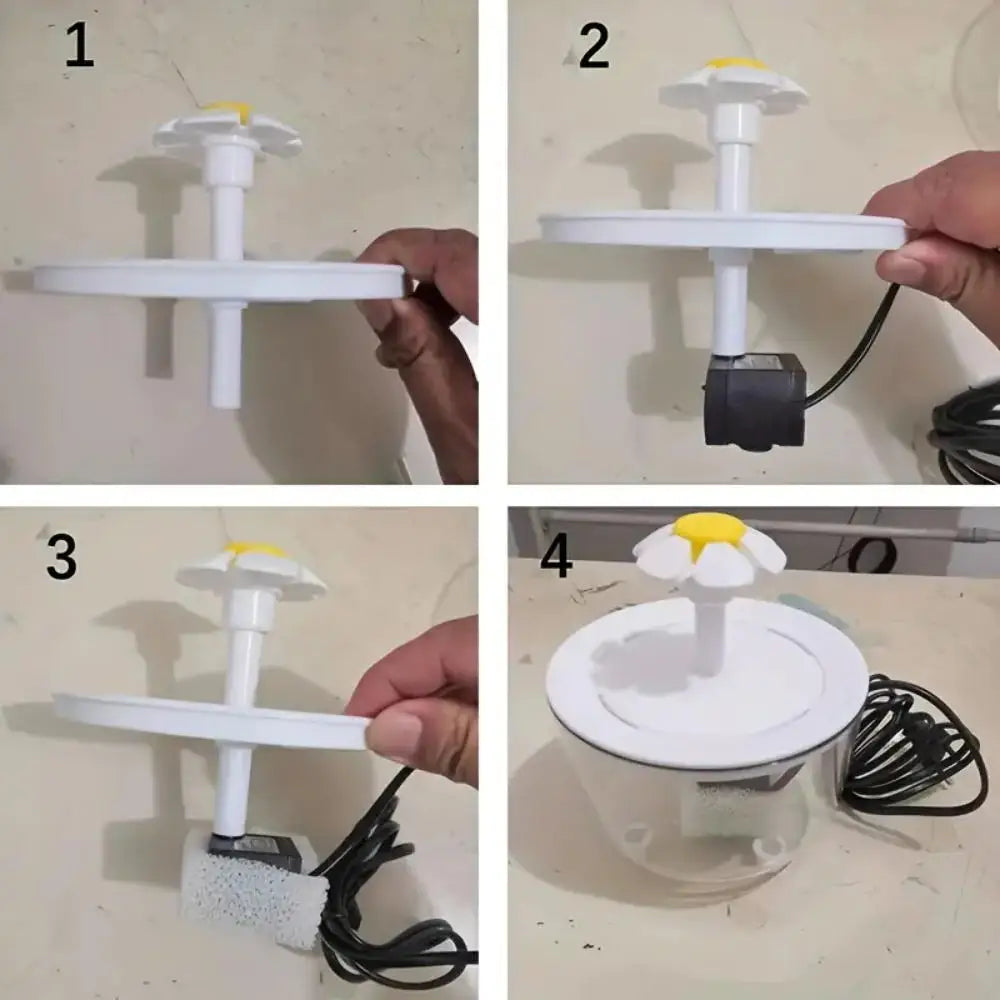 1.2L Automatic Pet Water Fountain – Ultra-Quiet USB Cat & Dog Water Dispenser with Circulating Filter