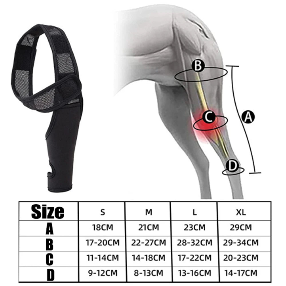 Universal Dog Hip & Knee Brace – Breathable, Elastic Leg Support for Pets