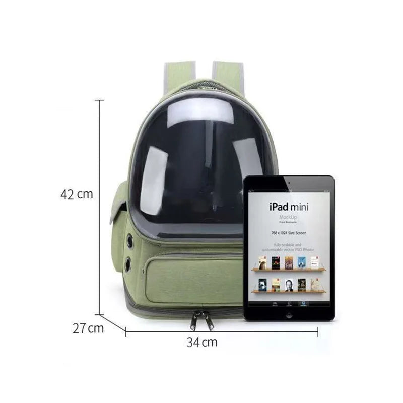 Cat Backpack Carrier – Travel Bag for Large Cats & Small Dogs (MXDYP01)