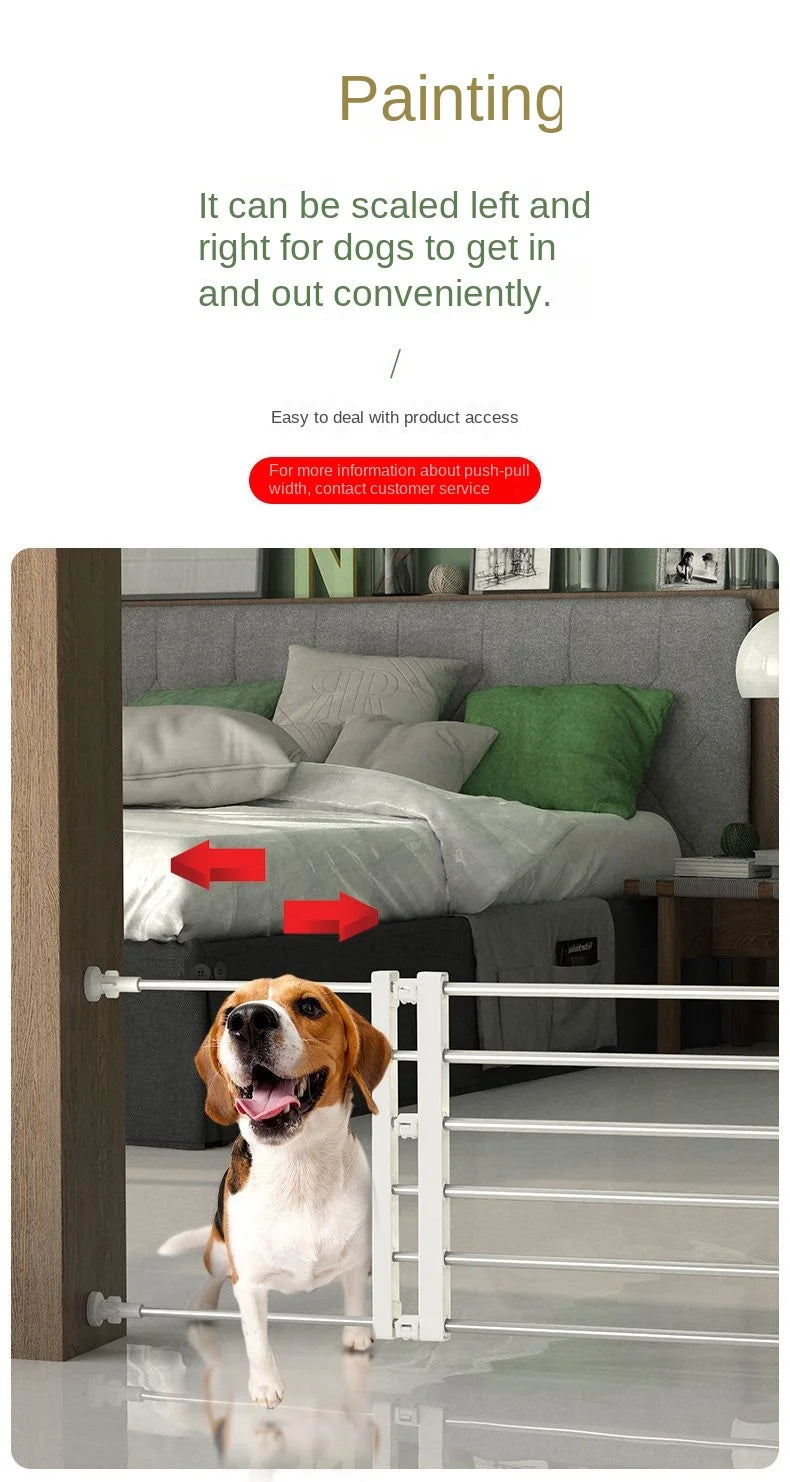 Pet Fence Barrier Gate – Indoor Safety Mesh for Small & Medium Dogs and Cats