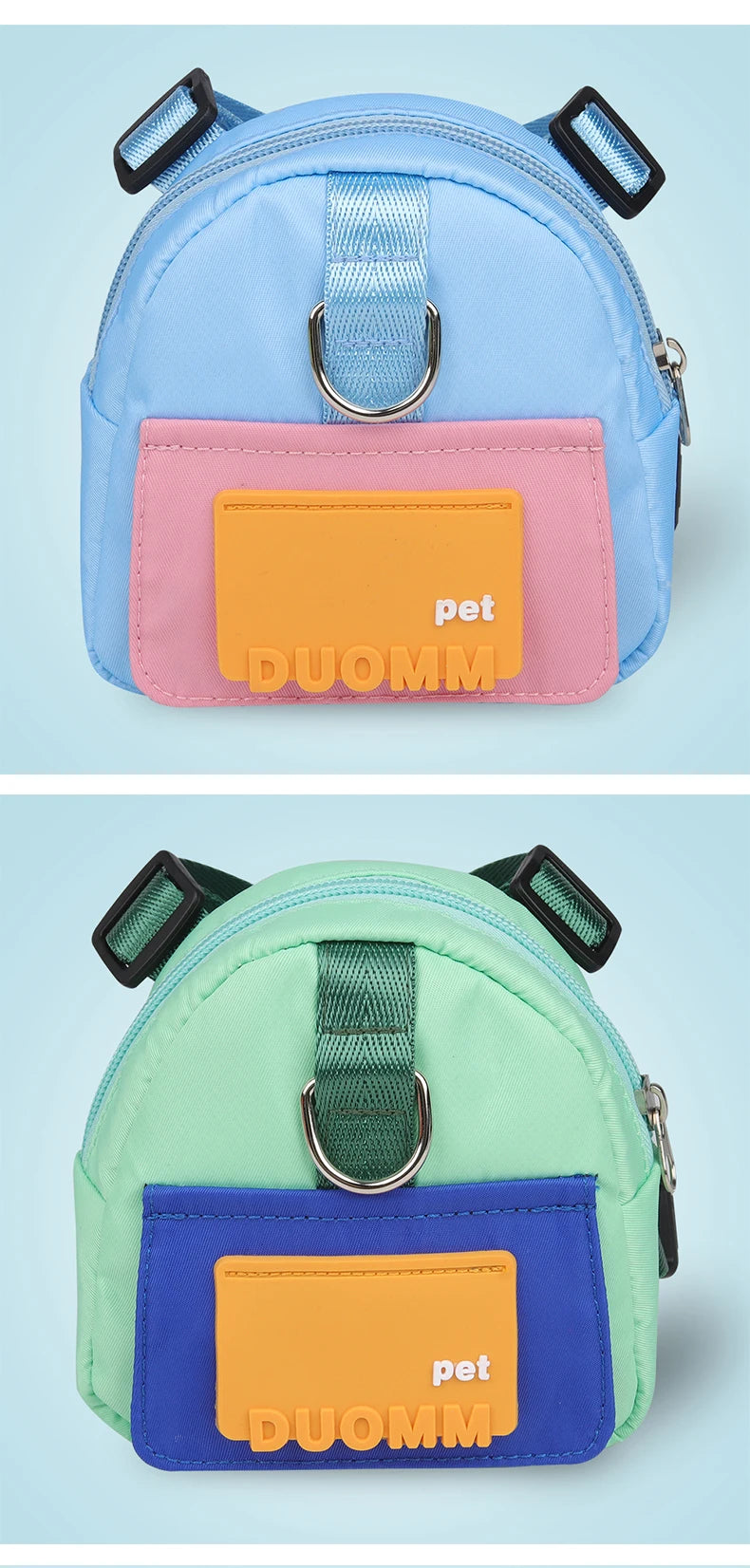Dog Leash Backpack – Outdoor Travel Self-Leash Bag for Dogs