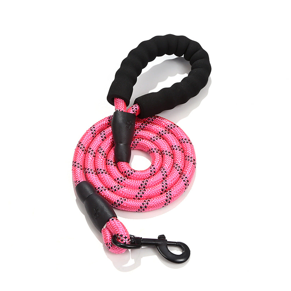 Strong Reflective Dog Leash – Heavy-Duty Pet Leash for Small, Medium & Large Dogs