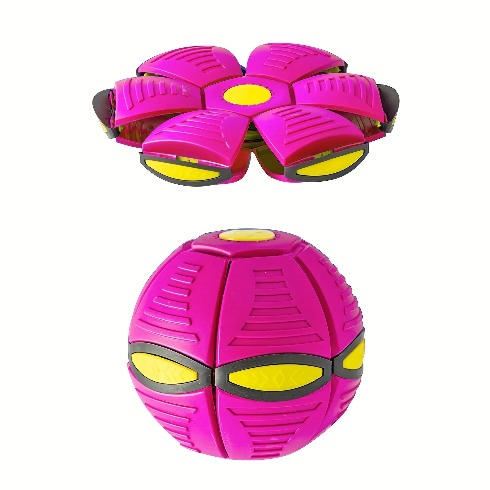 Flying Saucer Bouncing Ball – Durable & Elastic Dog Toy for Outdoor Play and Exercise