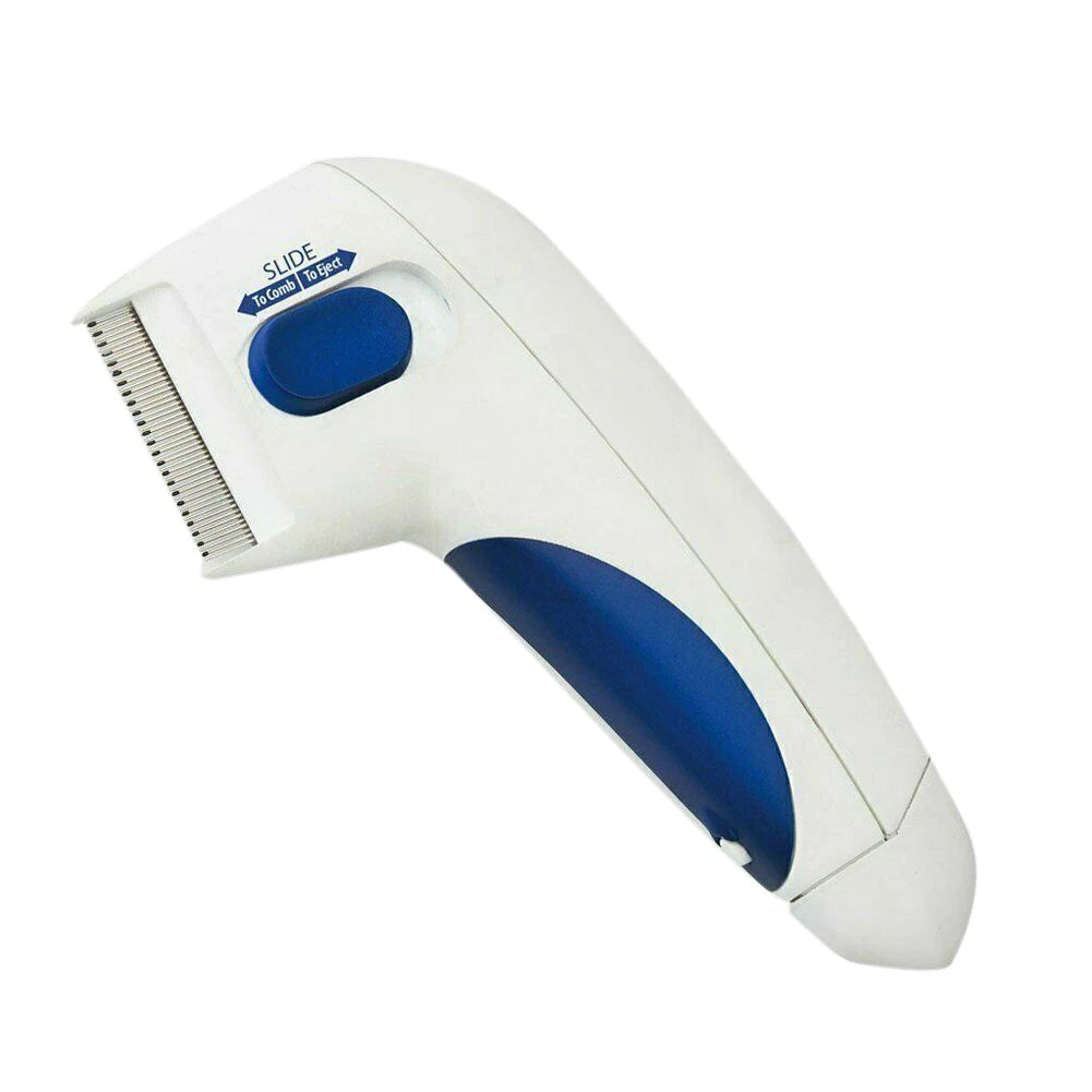 1Pc Pet Licke Electric Tick Remover Comb – Safe & Effective Flea, Tick, and Lice Killer Cleaning Tool for Dogs, Cats, and Small Pets