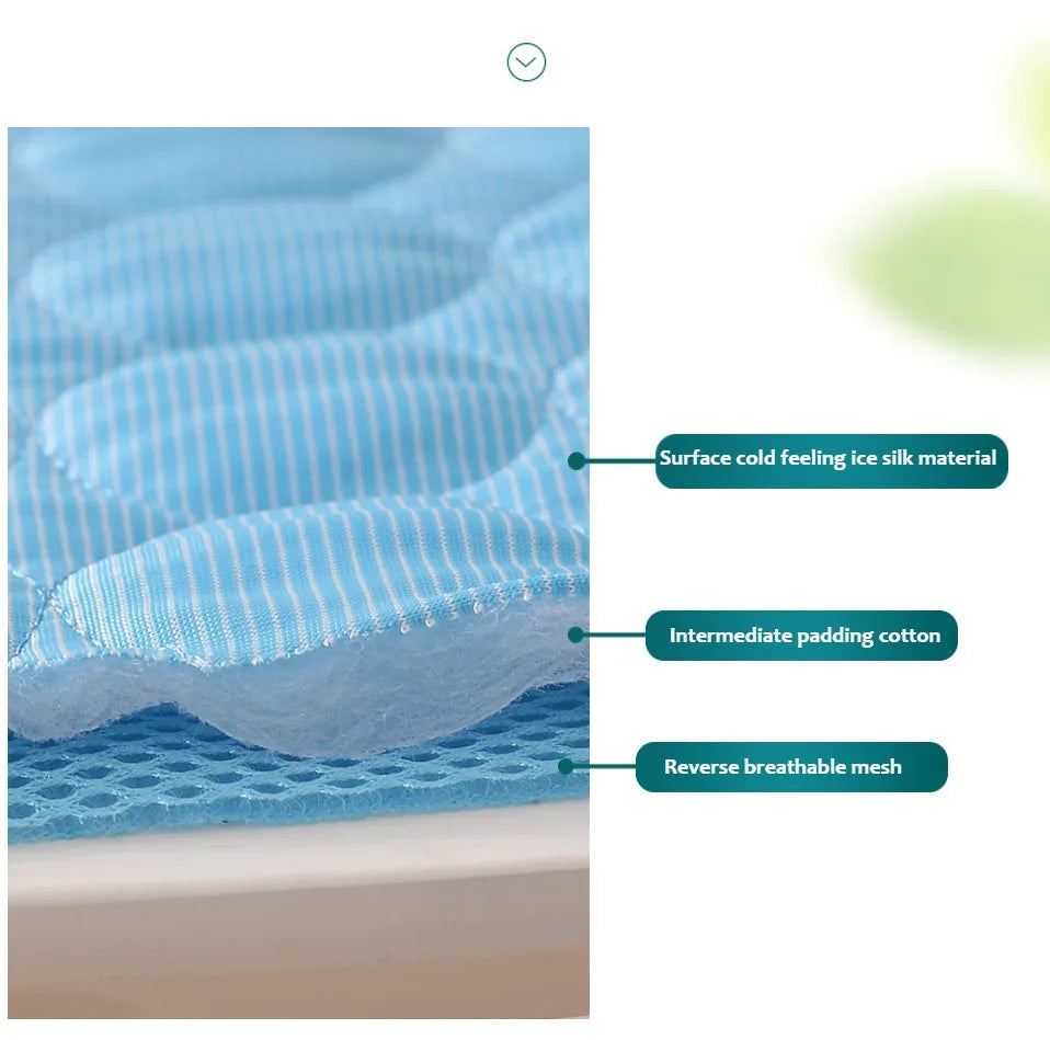 Dog Cooling Mat – Extra Large Summer Pet Cooling Pad for Dogs & Cats, Breathable and Durable Cold Gel Mat for Hot Weather