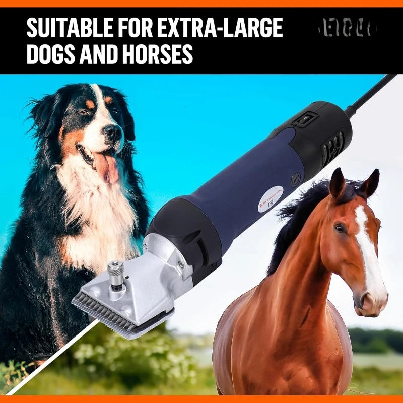 Heavy Duty Dog Grooming Clippers – Pro Trimmer Kit for Thick Coats & Large Dogs