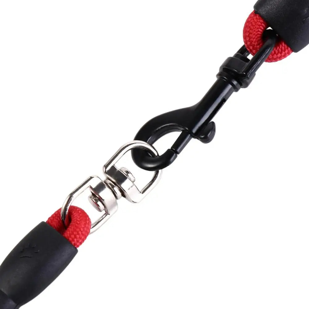 2/3/4 Way Dog Leash with Foam Handle – Durable 120cm Nylon Detachable Multi-Dog Leash for Walking & Training
