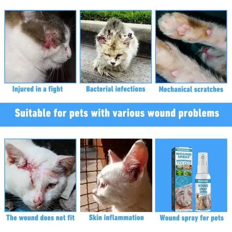 30ml Anti-Itch Spray for Dogs & Cats – Soothing Skin Relief for Itchy & Sensitive Skin