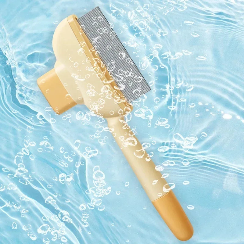 Pet Hair Removal Comb – Dog & Cat Grooming Brush, Hair Cleaner & Beauty Tool for Shedding Control