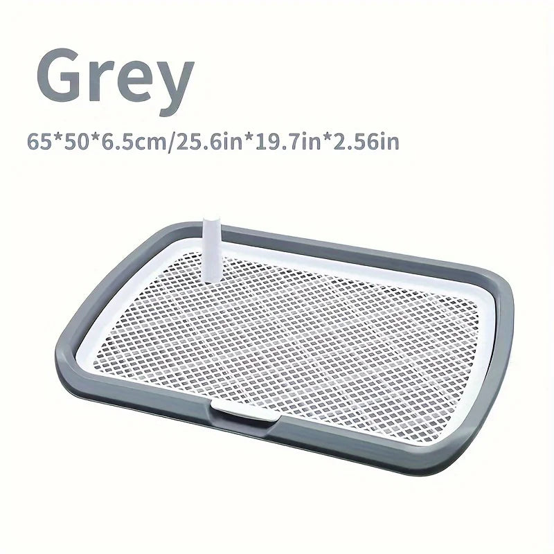 Dog Potty Training Toilet – Pee Pad Holder with Removable Grid Tray