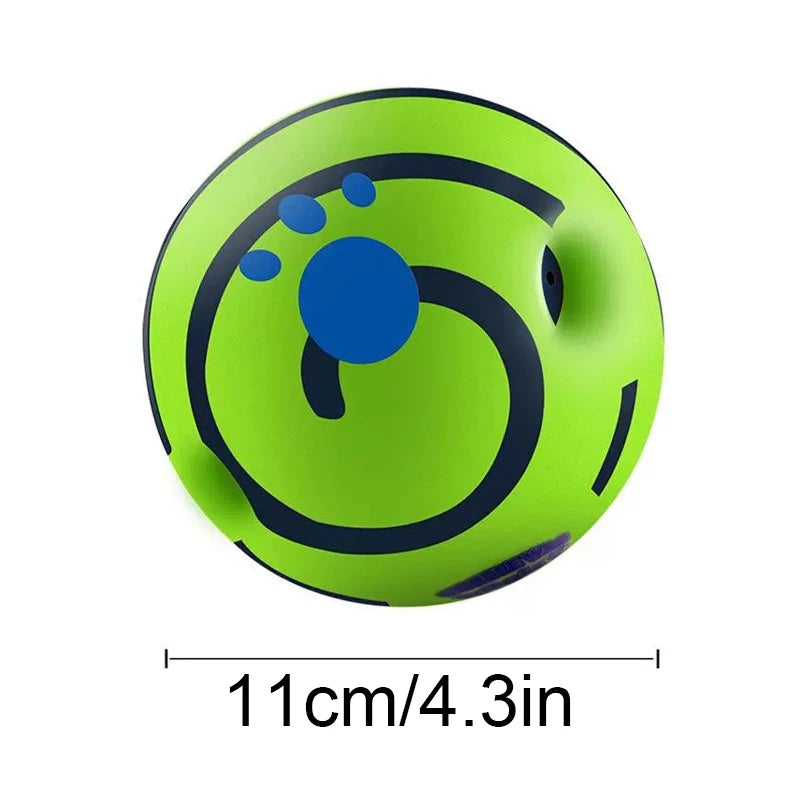 Wobble Wag Giggle Ball – Interactive Dog Toy with Fun Giggle Sounds for All Breeds (As Seen On TV)