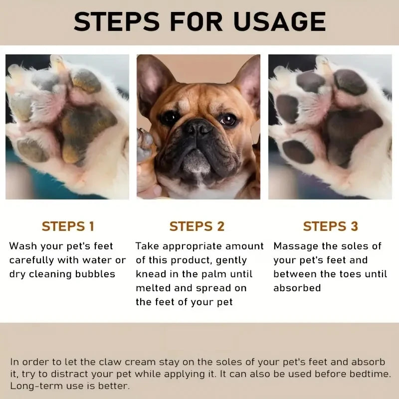20g Dog Nose & Paw Balm – Protective Cream for Cats & Dogs | Moisturizer & Repair for Cracked Paws, Dry Noses & Pet Skin Care