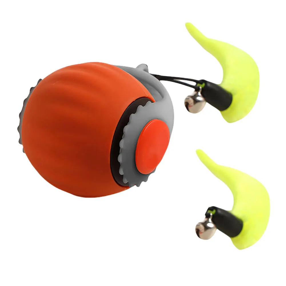 Interactive Cat Toy Ball – USB Rechargeable Automatic Rolling Self-Rotating Ball, Anti-Depression Toy for Indoor Cats
