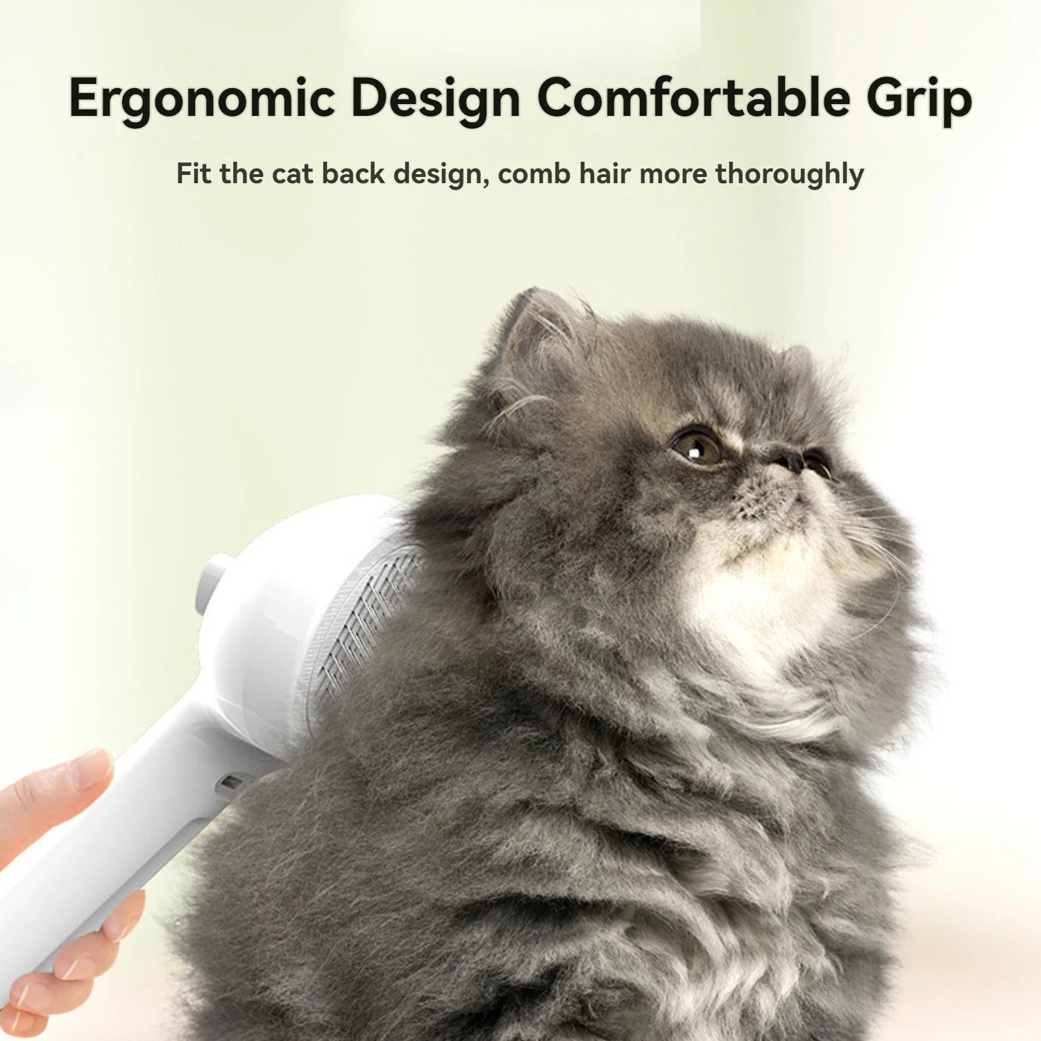 Cat Steam Brush – Pet Spray Hair Removal Comb for Shedding & Grooming | Water Mist Detangler Brush for Cats, Dogs & Small Animals