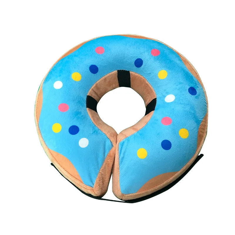 Inflatable Dog & Cat Recovery Collar – Soft Protective Anti-Bite Neck Ring (Elizabethan Style)