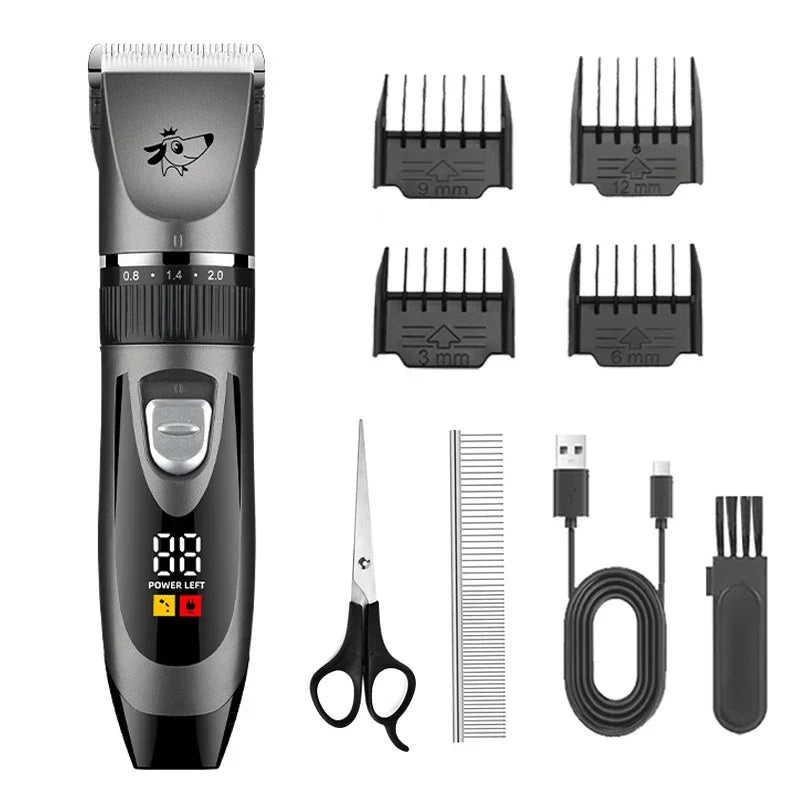 Professional Pet Hair Clipper – Trimmer for Dogs, Cats, Rabbits & Sheep