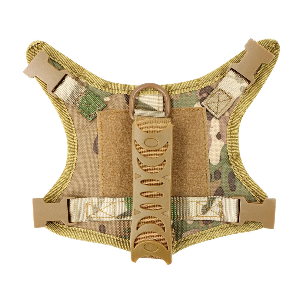 Tactical Cat Harness and Leash Set – Adjustable Vest with 9 Patches for Small Dogs and Cats