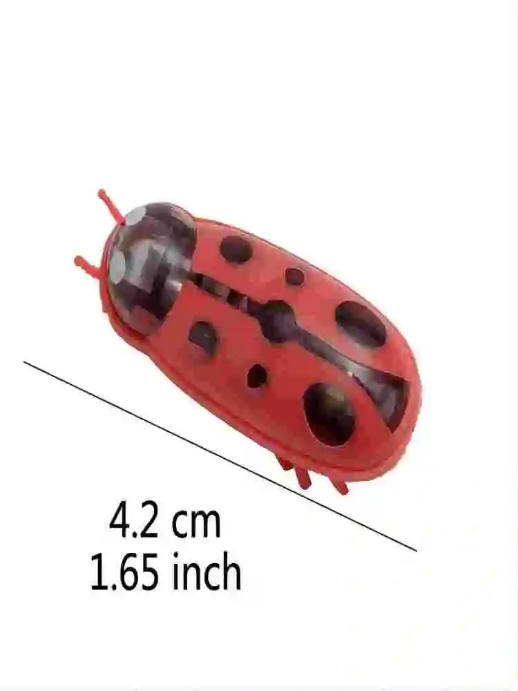 Funny Electric Bugs Catnip Toy – Battery-Operated Mini Robot Insect with Vibration for Cats