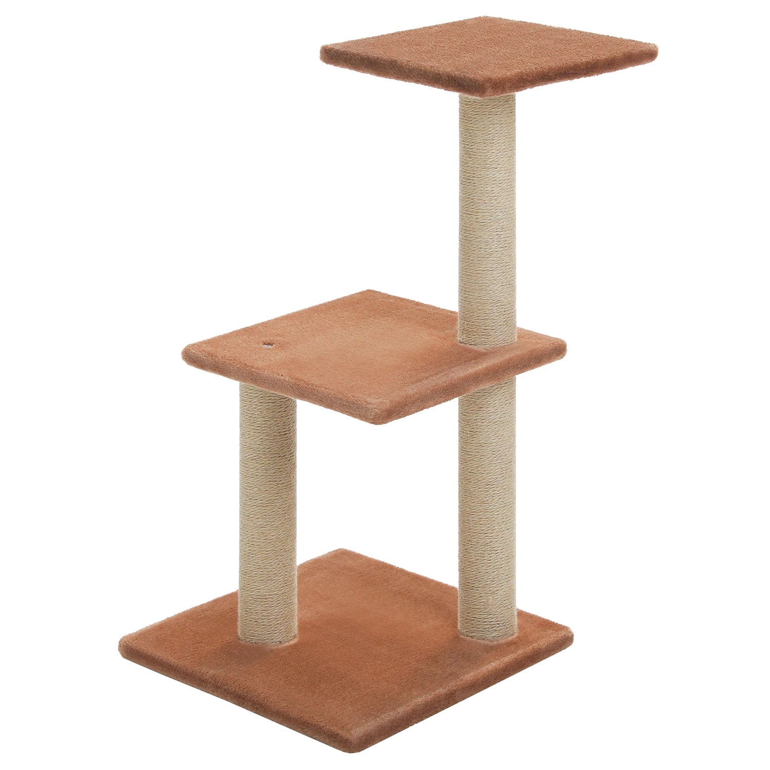 Cat Tree Tower for Indoor Cats – 2 Styles Cat Activity Center with Scratching Posts, Large Hammock & Removable Top Perch (Grey)