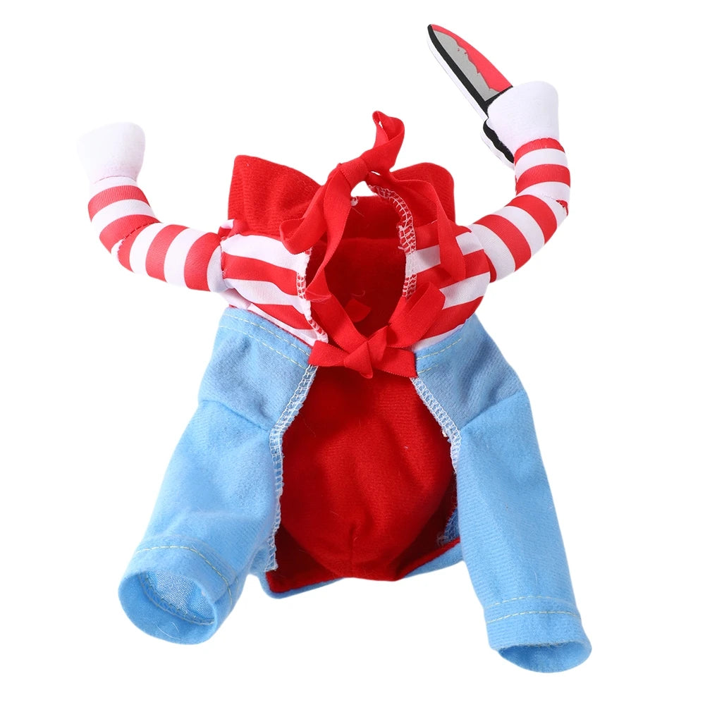 Christmas Pet Costume – Funny Holiday Cosplay Outfit for Dogs & Cats