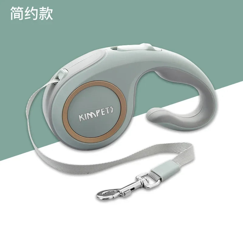 3M/5M Retractable Dog Leash – Automatic Traction Rope for Small & Medium Pets