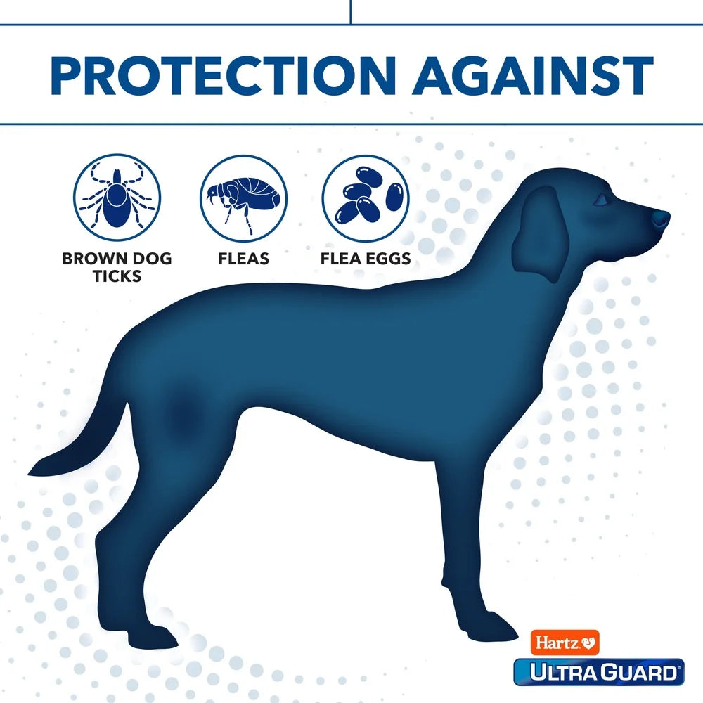 UltraGuard Flea & Tick Oatmeal Shampoo for Dogs – 3 Pack, 18oz Bottles, Fast-Acting Cleanser with Vanilla Scent & Skin Soothing