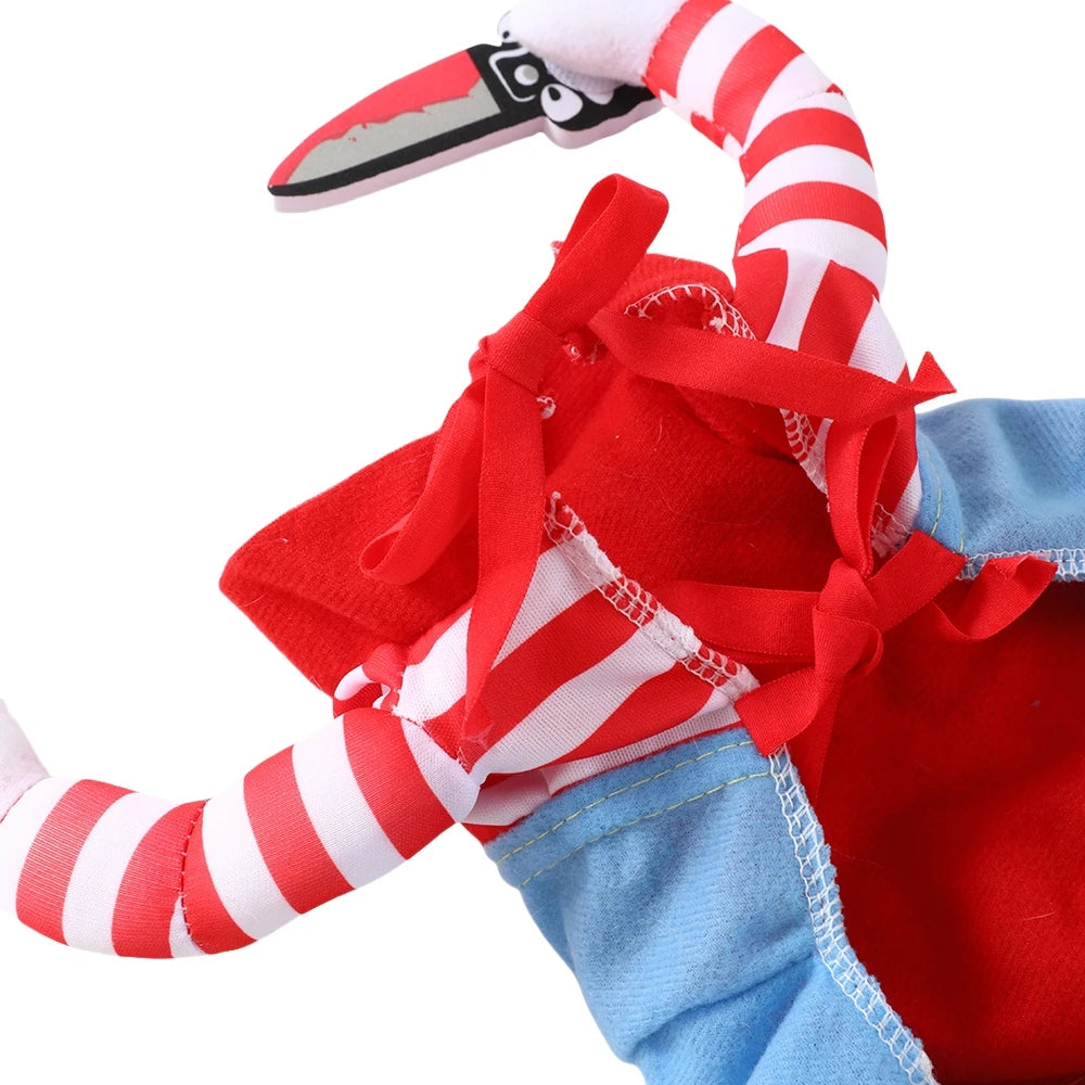 Christmas Pet Costume – Funny Holiday Cosplay Outfit for Dogs & Cats