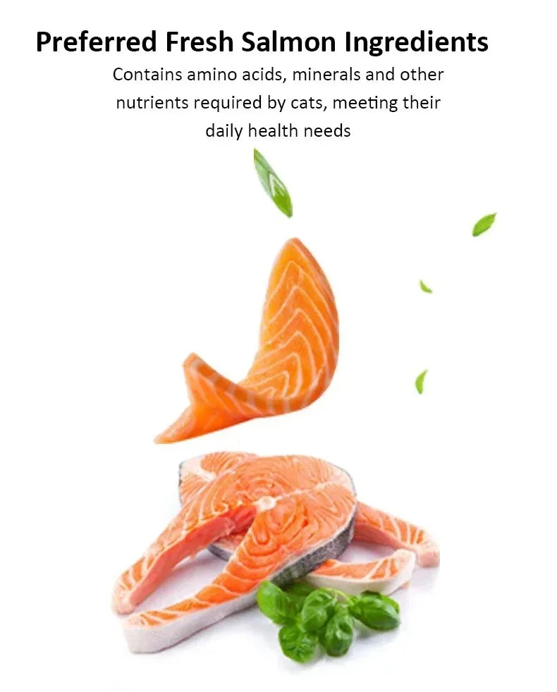 Crispy Cat Biscuits – Salmon, Chicken & Tuna Variety with Catnip
