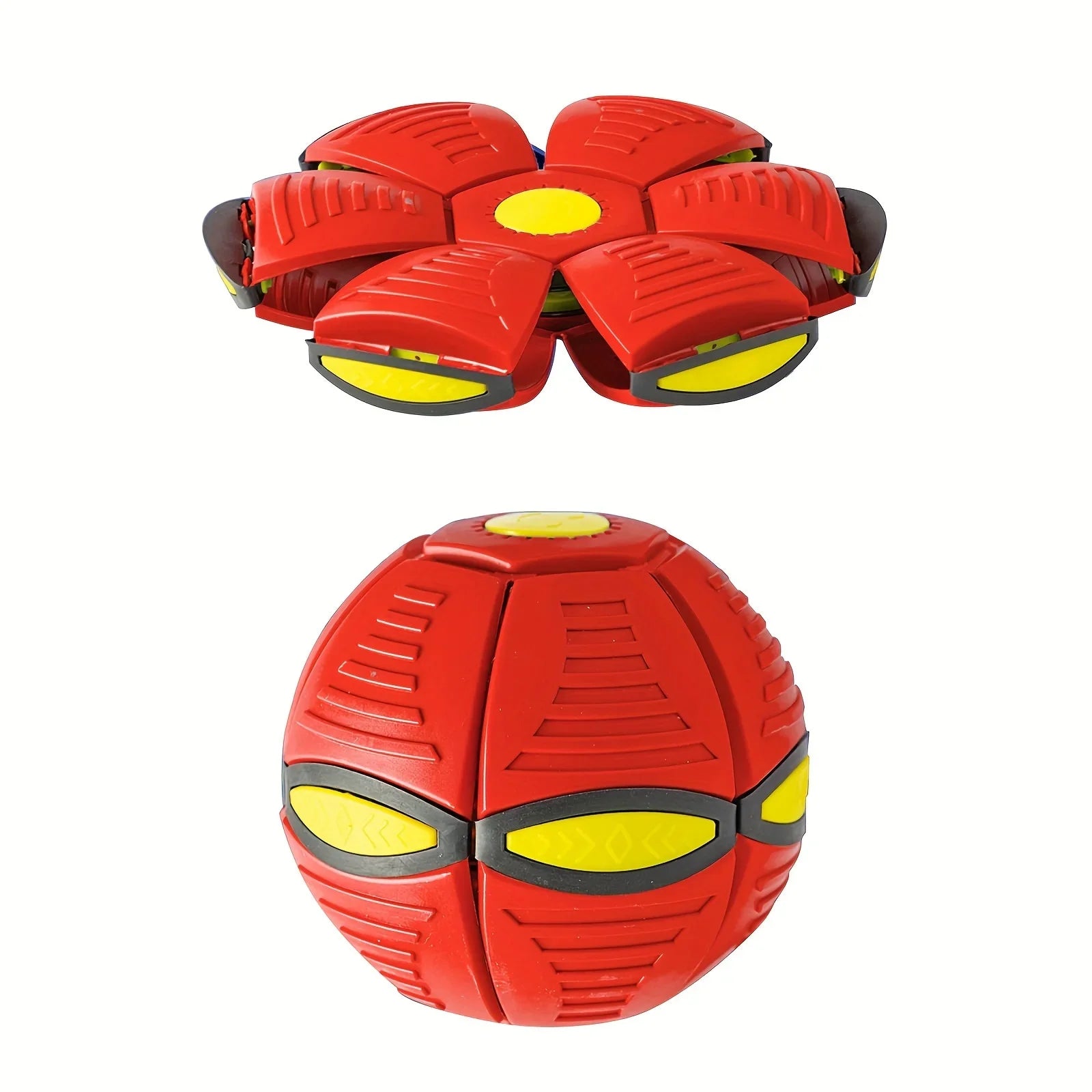 Flying Saucer Bouncing Ball – Durable & Elastic Dog Toy for Outdoor Play and Exercise