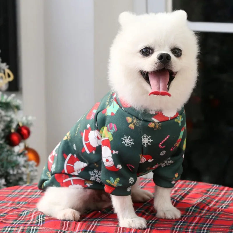 Christmas Dog Sweater – Warm Pullover for Small & Medium Dogs & Cats