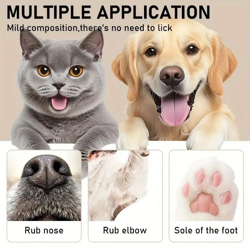 20g Dog Nose & Paw Balm – Protective Cream for Cats & Dogs | Moisturizer & Repair for Cracked Paws, Dry Noses & Pet Skin Care