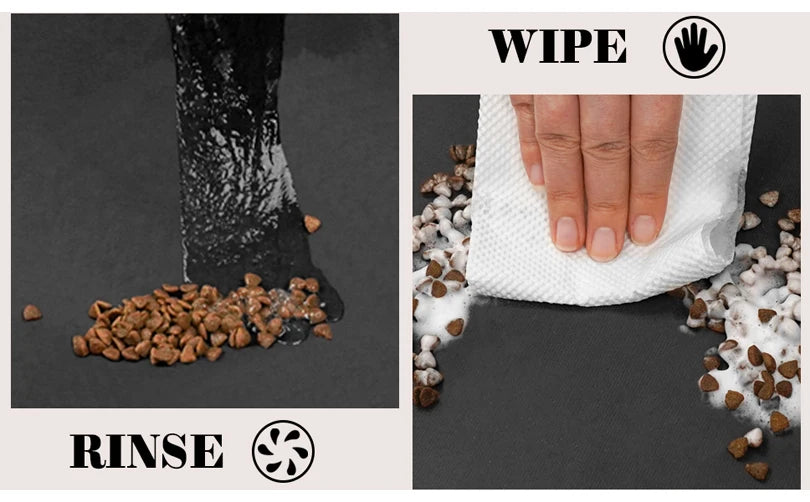 Pet Feeding Placemat – Waterproof, Quick-Dry Food & Water Bowl Mat for Dogs & Cats