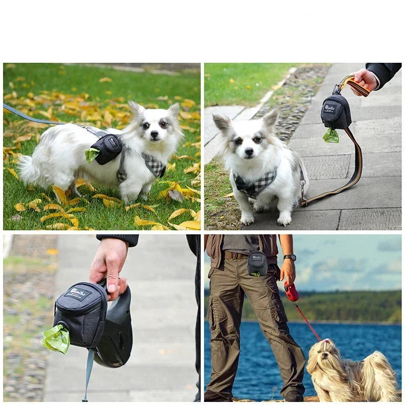 š¾ Multifunction Dog Treat Training Pouch with Poop Bag Dispenser