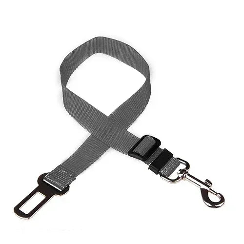 Dog Car Seat Belt – Adjustable Safety Harness Clip for Dogs & Cats