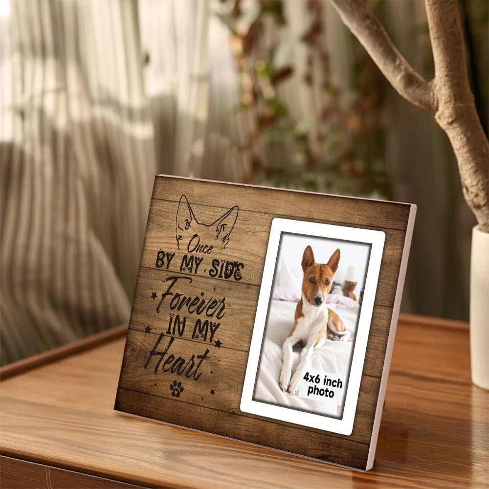 Dog Memorial Picture Frame – Pet Loss Sympathy Gift & Keepsake Tribute for Dogs
